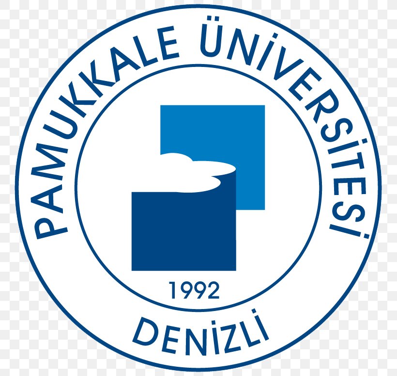 Pamukkale University Logo Organization, PNG, 775x775px, Pamukkale University, Area, Blue, Brand, Emblem Download Free