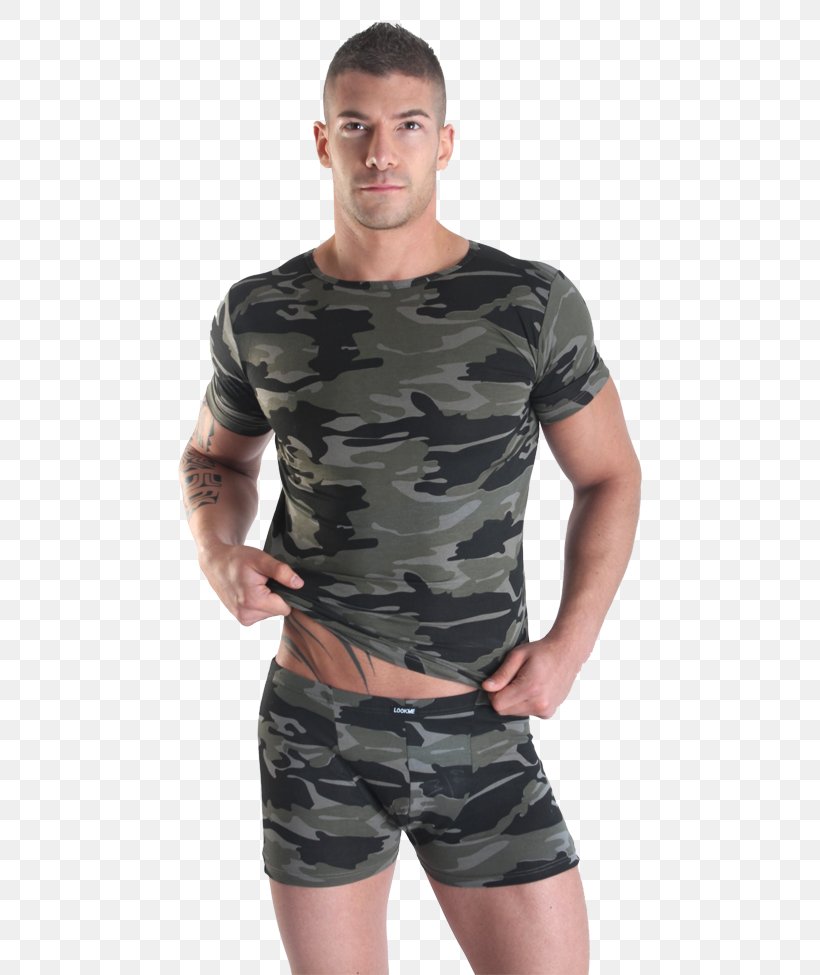 T-shirt Military Camouflage Waist Sleeve, PNG, 650x975px, Tshirt, Abdomen, Boy, Camouflage, Factory Outlet Shop Download Free