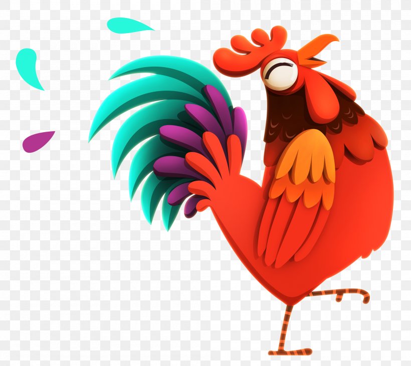 Chicken Rooster Chinese New Year Lantern Festival Image, PNG, 2000x1783px, Watercolor, Cartoon, Flower, Frame, Heart Download Free