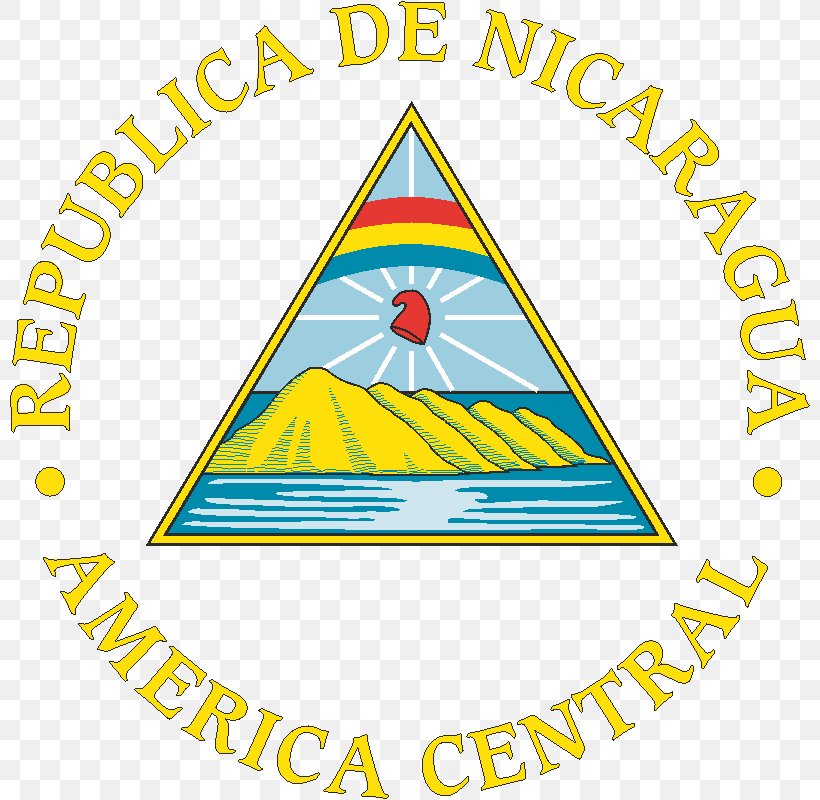Coat Of Arms Of Nicaragua Flag Of Nicaragua Logo, PNG, 800x800px, Nicaragua, Central America, Coat Of Arms, Coat Of Arms Of Mexico, Coat Of Arms Of Nicaragua Download Free