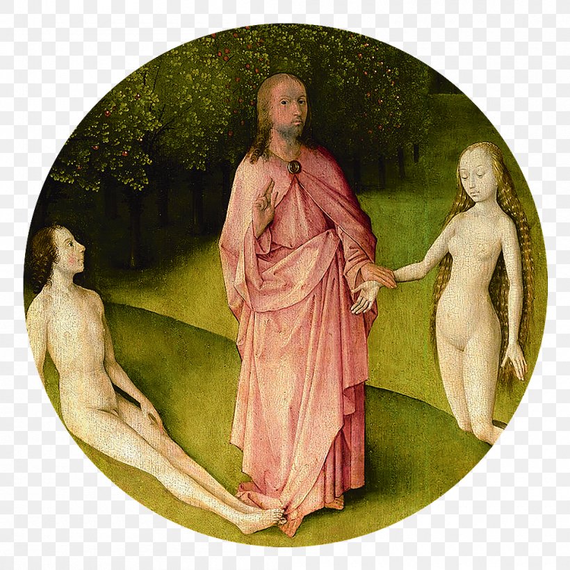 Hieronymus Bosch: The Garden Of Earthly Delights Painting Painter Artist, PNG, 1000x1000px, Garden Of Earthly Delights, Adam And Eve, Angel, Art, Art Museum Download Free