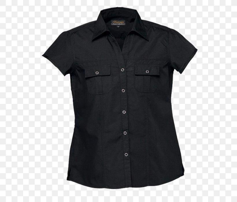 T-shirt Hoodie Polo Shirt Clothing Jersey, PNG, 700x700px, Tshirt, Black, Blouse, Button, Clothing Download Free