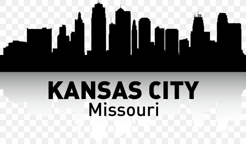 Kansas City Skyline Silhouette Poster, PNG, 1542x903px, Kansas City, Art, Black And White, Brand, City Download Free