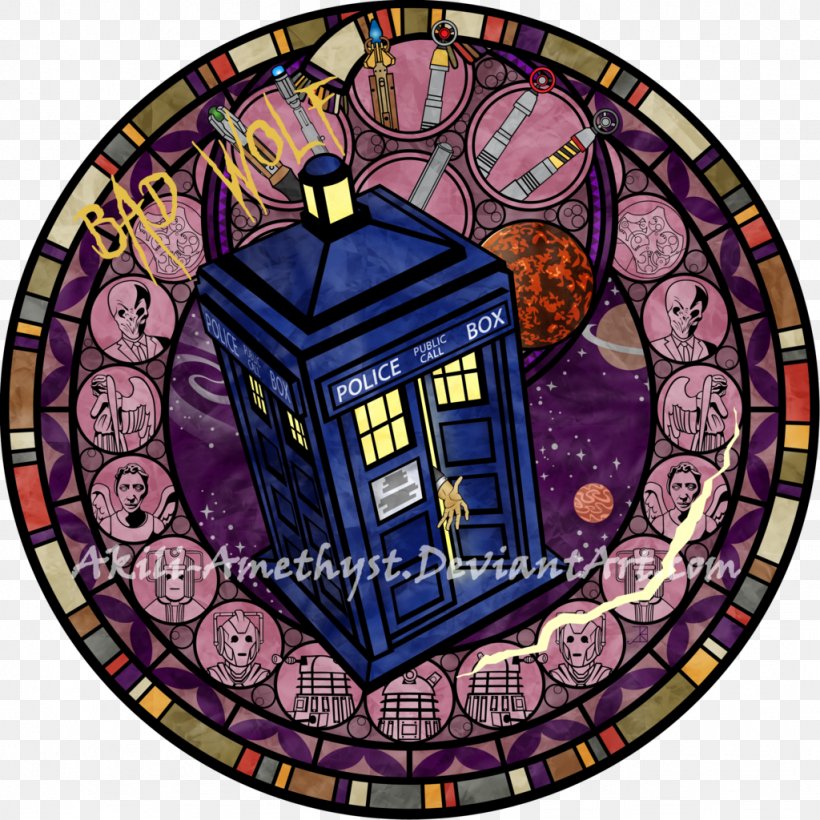 Tenth Doctor Stained Glass Window, PNG, 1024x1024px, Doctor, Amy Pond, Doctor Who, Doctor Who Season 2, Eleventh Doctor Download Free