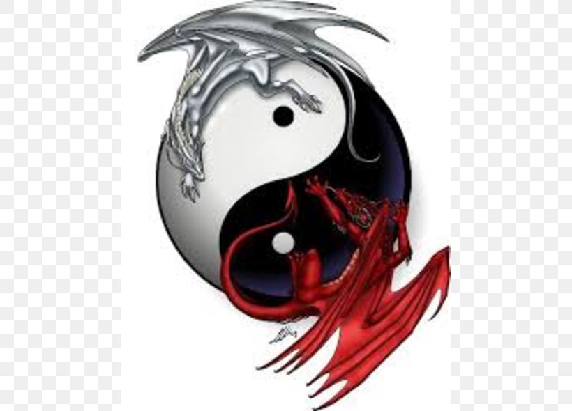 Yin And Yang Tattoo Chinese Dragon Flash, PNG, 590x590px, Yin And Yang, Chinese Dragon, Dragon, Drawing, Fantasy Download Free