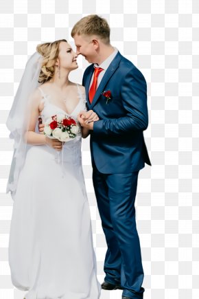 Wedding Ceremony Supply Bridal Party Dress - Bride And Groom PNG