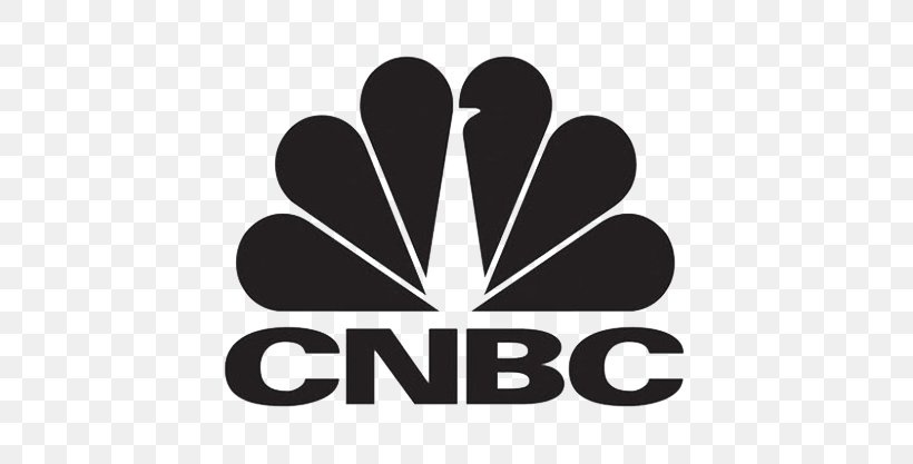 CNBC Logo Of NBC Television Show Image, PNG, 605x417px, Cnbc, Black And White, Brand, Deed, Logo Download Free