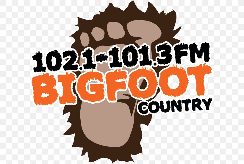 DuBois Selinsgrove Bloomsburg WCFT-FM FM Broadcasting, PNG, 618x552px, Dubois, Bigfoot, Bloomsburg, Brand, Country Music Download Free