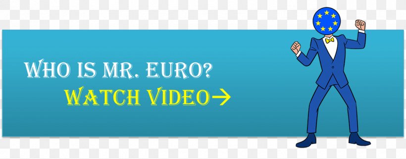 Euro EUR/USD Canadian Dollar Canada, PNG, 1328x521px, Euro, Banner, Blue, Brand, Canada Download Free