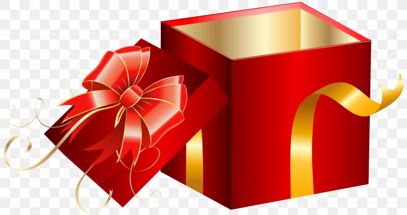 Gift Decorative Box Clip Art, PNG, 6195x3291px, Gift, Box, Christmas Gift, Decorative Box, Ribbon Download Free