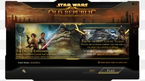 Observation Deck - Star Wars: The Old Republic Electronic Arts Video Game Advertising Technology PNG
