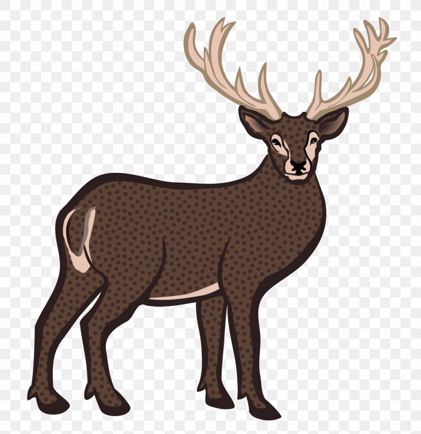 White-tailed Deer Moose Red Deer Reindeer, PNG, 2325x2400px, Deer, Antler, Color, Deer Forest, Deer Hunting Download Free
