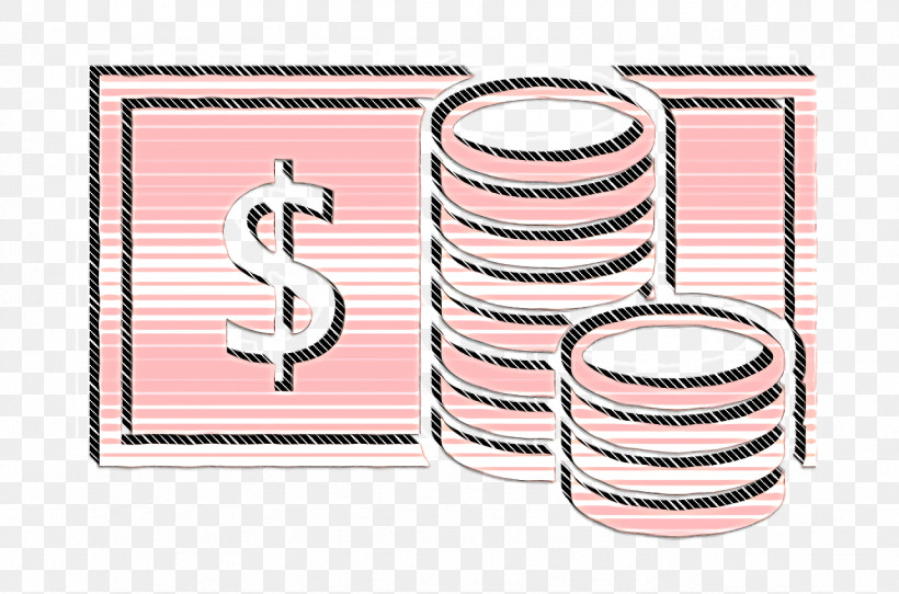 Basic Icons Icon Commerce Icon Coins Stacks And Banknotes Icon, PNG, 1284x850px, Basic Icons Icon, Coins Stacks And Banknotes Icon, Commerce Icon, Geometry, Line Download Free