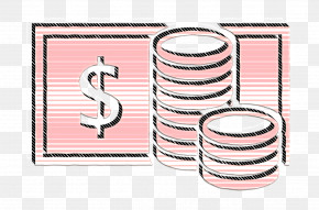 Basic Icons Icon Commerce Icon Coins Stacks And Banknotes Icon PNG