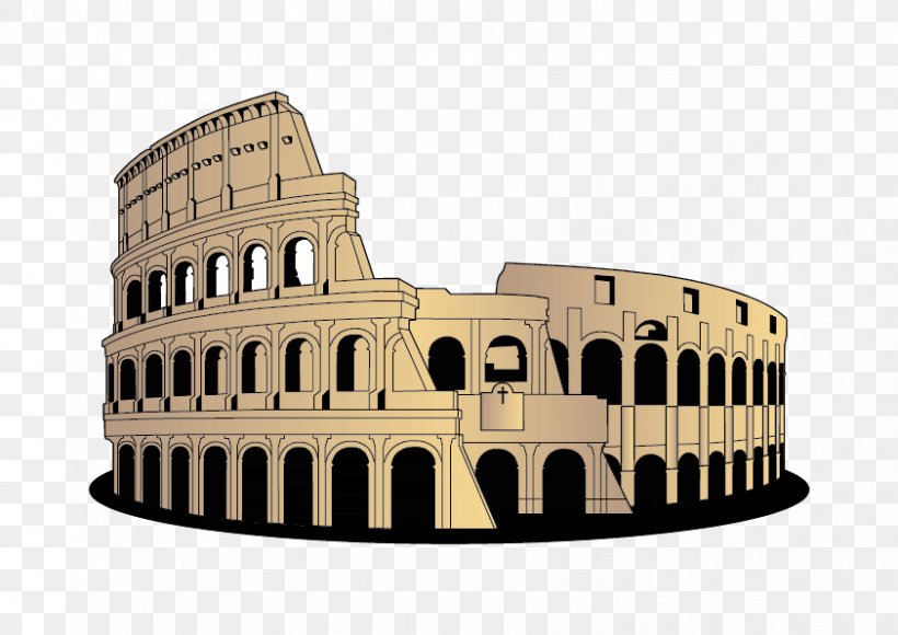 Colosseum Ancient Rome Clip Art, PNG, 842x596px, Colosseum, Ancient Rome, Brand, Building, Digital Image Download Free