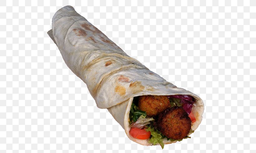 Falafel Wrap Shawarma Doner Kebab, PNG, 596x490px, Falafel, Burrito, Cuisine, Deep Frying, Dish Download Free