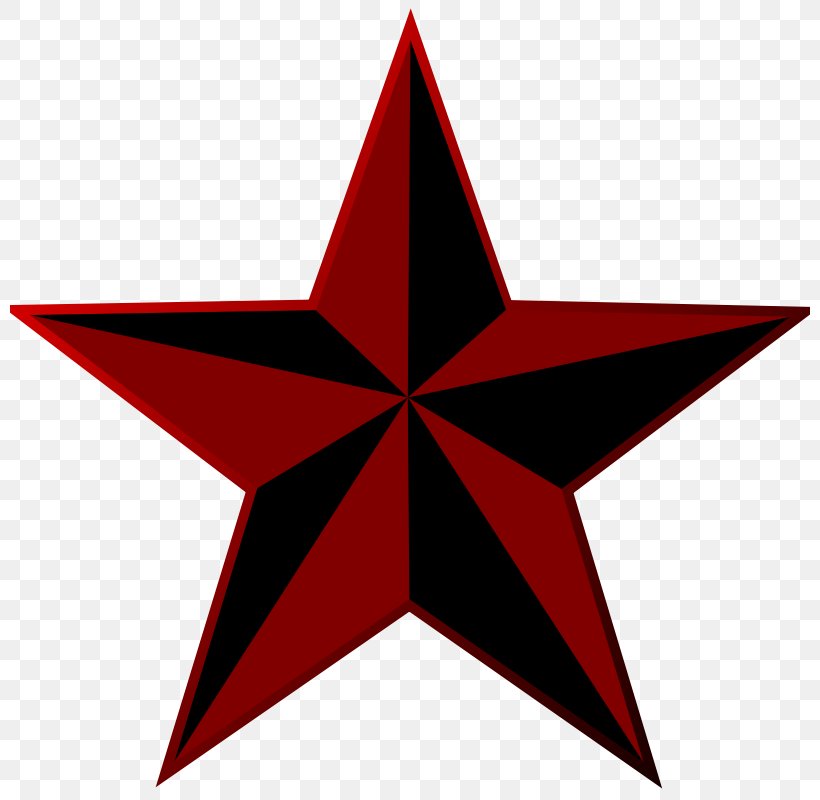 Nautical Star Red Symbol Clip Art, PNG, 800x800px, Star, Color, Fivepointed Star, Gold, Green Download Free