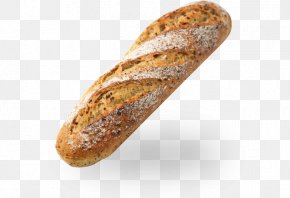 Bread - Baguette Rye Bread Sourdough Ciabatta Pumpernickel PNG