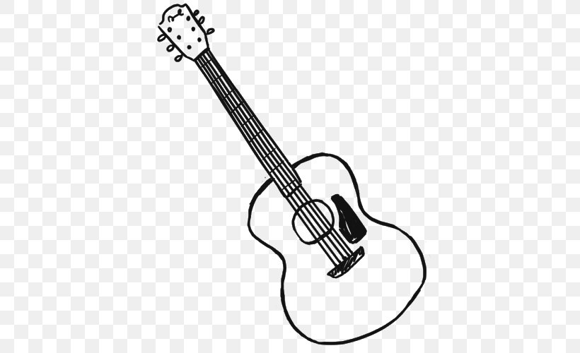 Bass Guitar Microphone Acoustic Guitar Clip Art, PNG, 500x500px, Watercolor, Cartoon, Flower, Frame, Heart Download Free