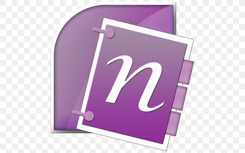 Microsoft OneNote Microsoft Office SharePoint Application Software, PNG, 512x512px, Microsoft Onenote, Application Software, Brand, Computer Software, Logo Download Free