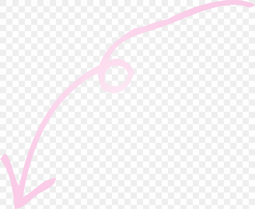 Pink Line Magenta, PNG, 2999x2465px, Curved Arrow, Line, Magenta, Paint, Pink Download Free