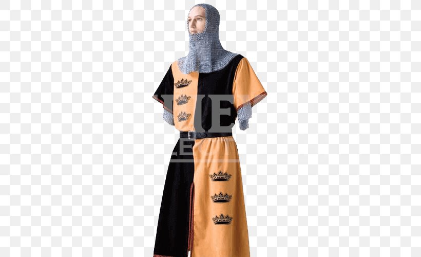 Robe King Arthur Costume Clothing Knight, PNG, 500x500px, Robe, Apron, Cloak, Clothing, Costume Download Free