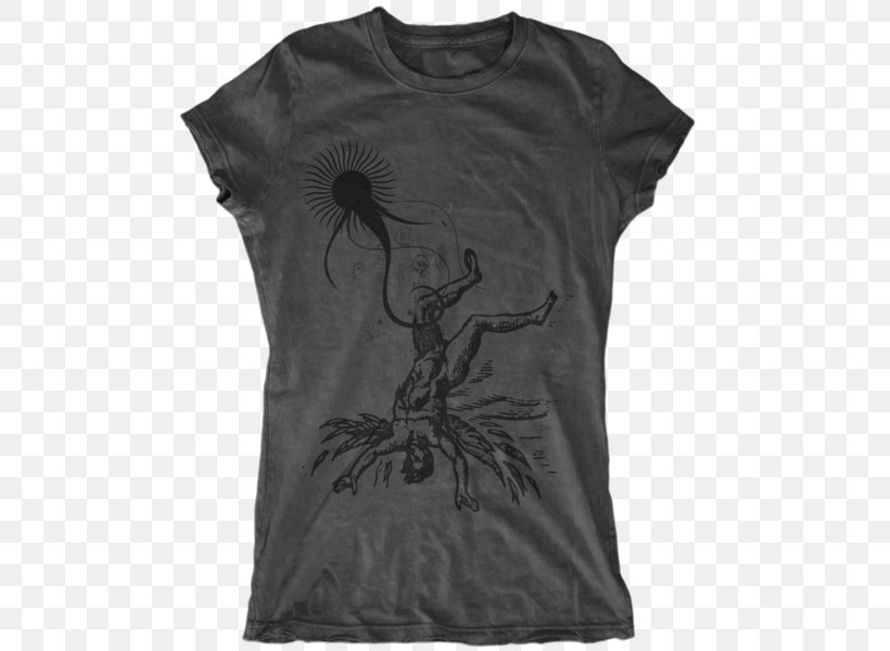 T-shirt Landscape With The Fall Of Icarus Dress, PNG, 600x600px, Tshirt, Active Shirt, Black, Clothing, Crew Neck Download Free