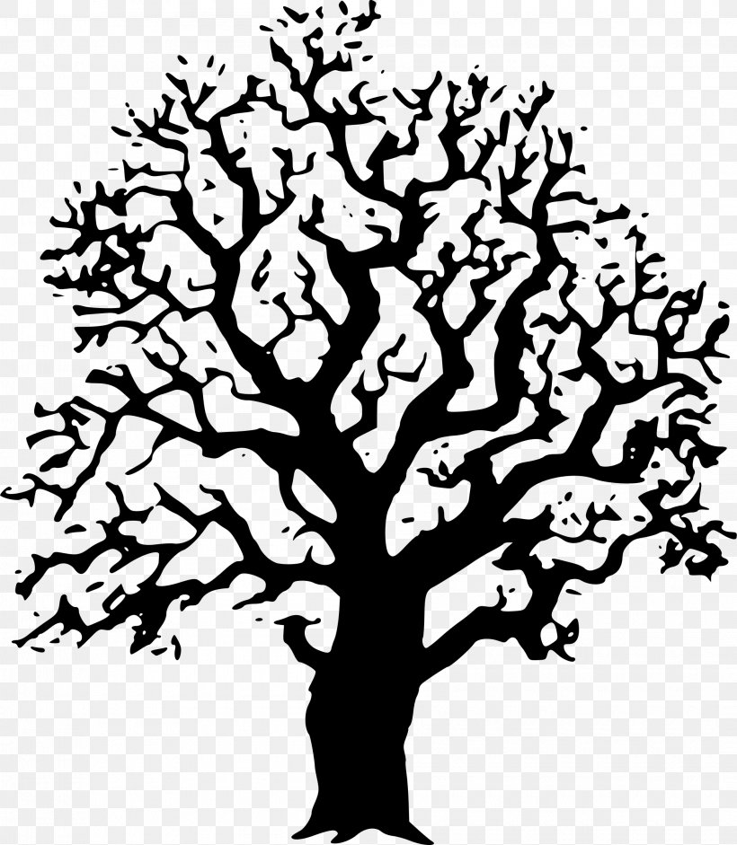Tree Clip Art, PNG, 2090x2400px, Tree, Art, Artwork, Black And White, Branch Download Free