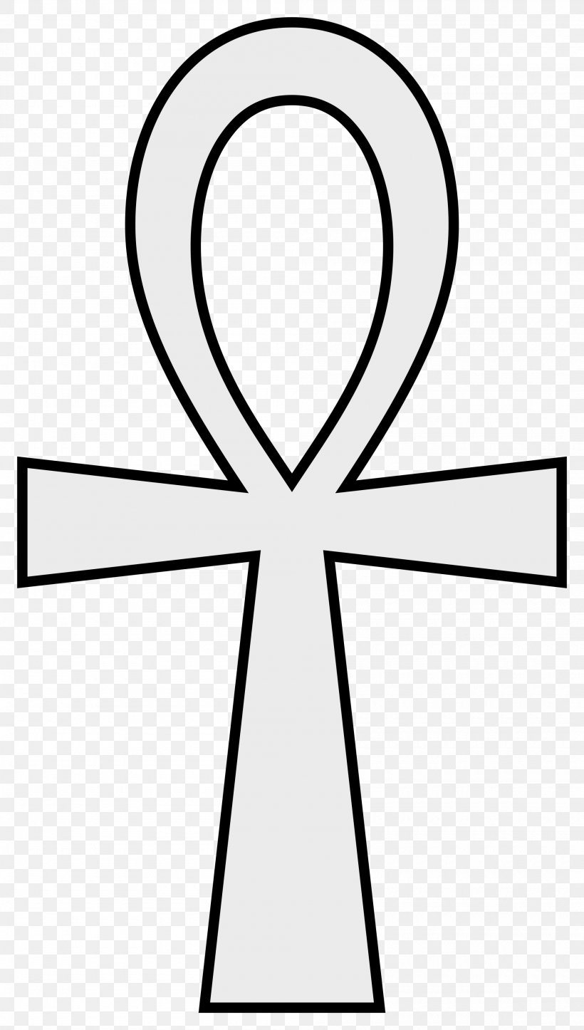 Ankh Egyptian Symbol Cross Ancient Egypt, PNG, 2000x3529px, Ankh, Ancient Egypt, Area, Black And White, Christian Cross Download Free