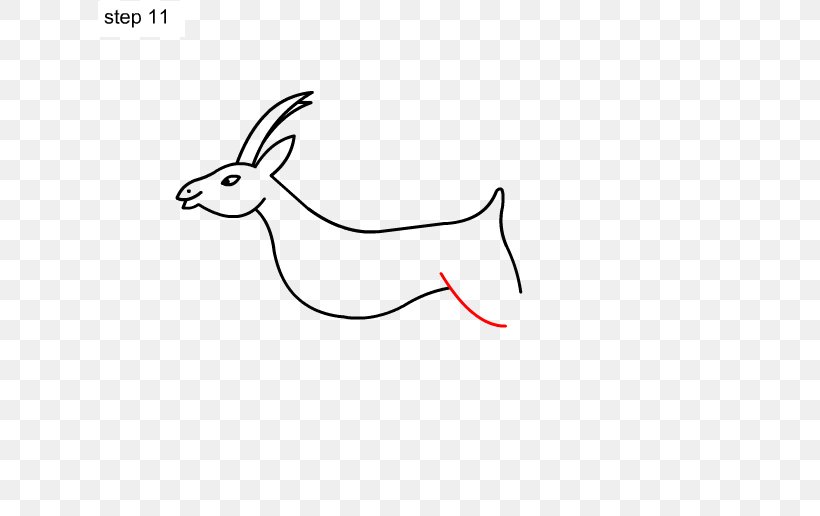 Antelope Drawing Pronghorn Rabbit, PNG, 625x516px, Antelope, Animal, Animal Figure, Antler, Area Download Free