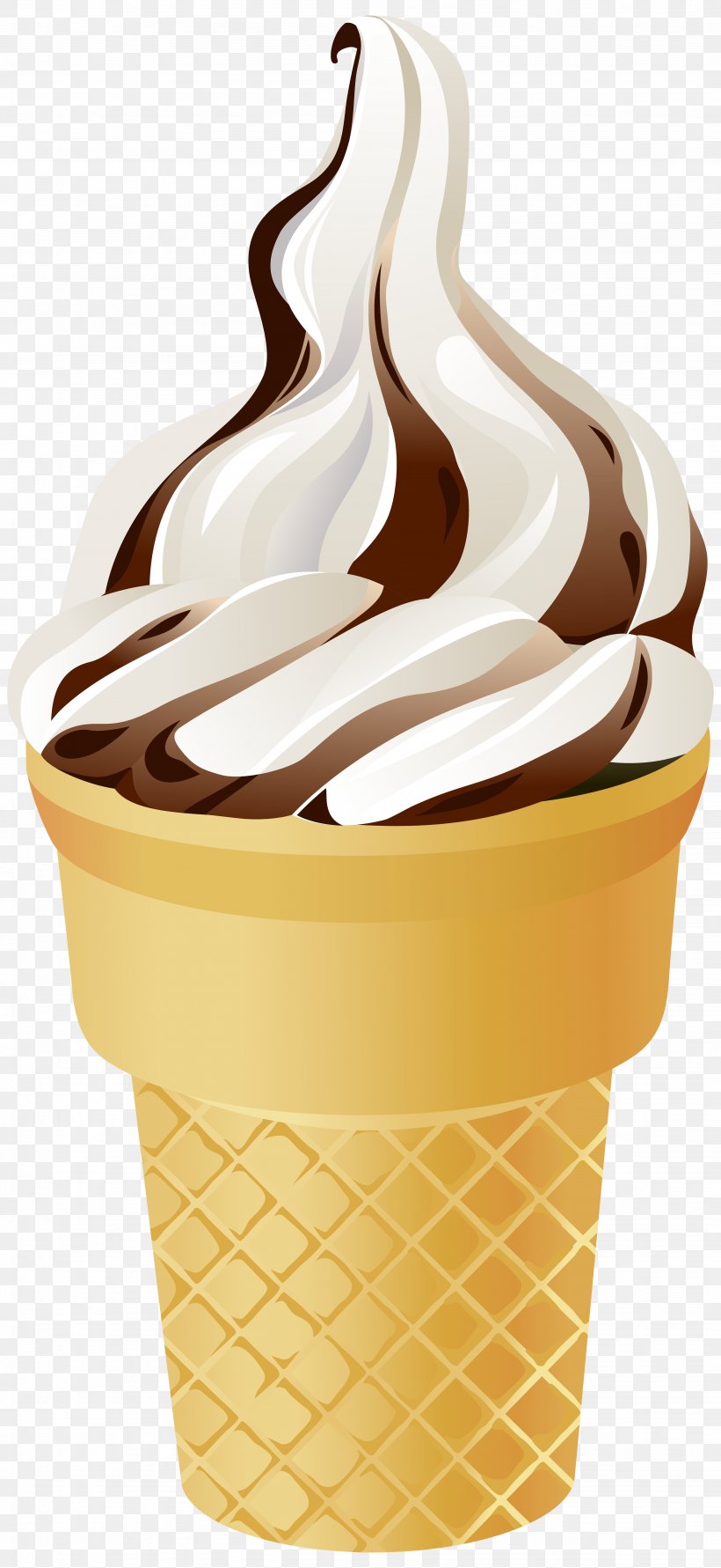 Chocolate Ice Cream Sundae Ice Cream Cone, PNG, 3682x8000px, Ice Cream, Chocolate Ice Cream, Cream, Cup, Dairy Download Free