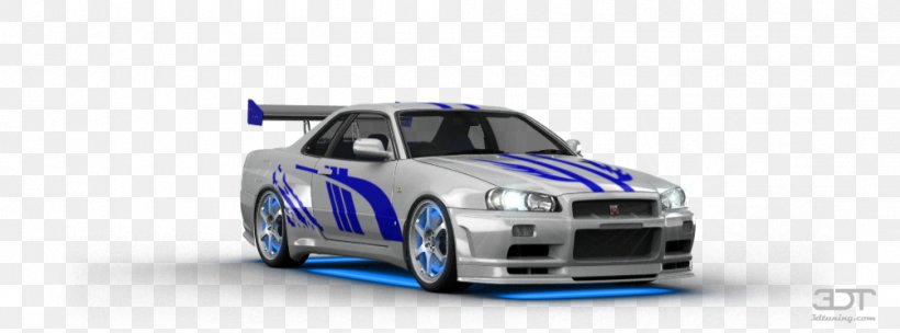 Sports Car Nissan Skyline GT-R Nissan GT-R The Fast And The Furious, PNG, 1004x373px, 2 Fast 2 Furious, Sports Car, Auto Part, Auto Racing, Automotive Design Download Free