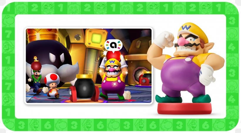Mario Party Star Rush Toad Luigi Mario & Wario, PNG, 1798x999px, Mario Party Star Rush, Amiibo, Games, Luigi, Mario Download Free