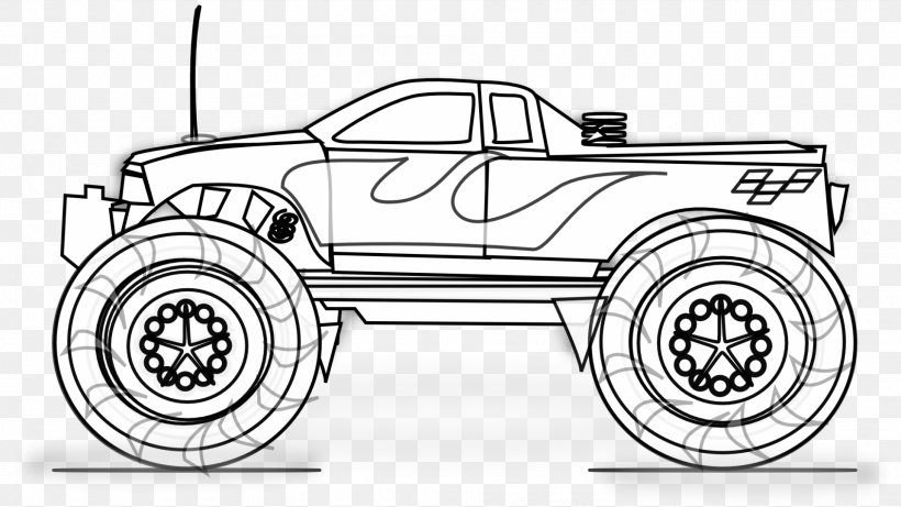 Download Pickup Truck Colouring Pages Coloring Book Monster Truck ...