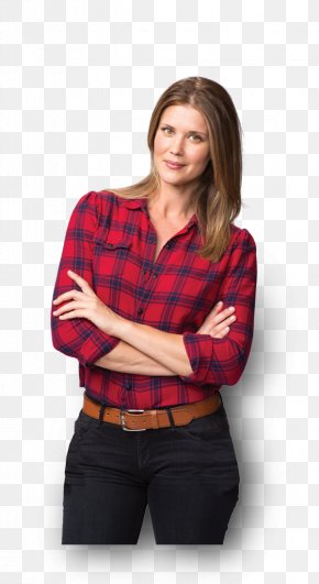 T-shirt - Blouse T-shirt Christmas In The Smokies Tartan Shoulder PNG