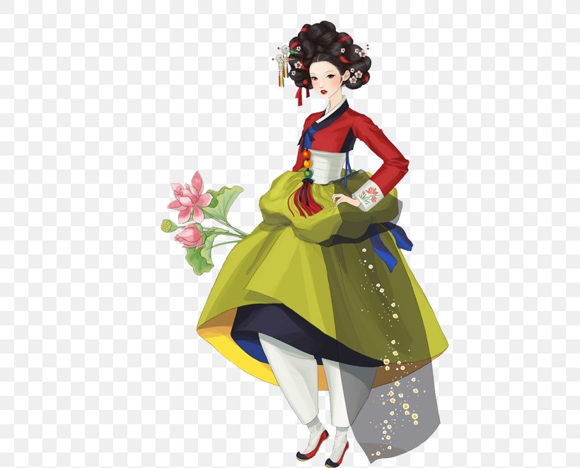 Korea Costume Design, PNG, 450x662px, Korea, Background, Cartoon, Character, Costume Download Free