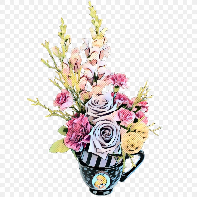 Pink Flower Cartoon, PNG, 1024x1024px, Floral Design, Anthurium, Artificial Flower, Bouquet, Cut Flowers Download Free
