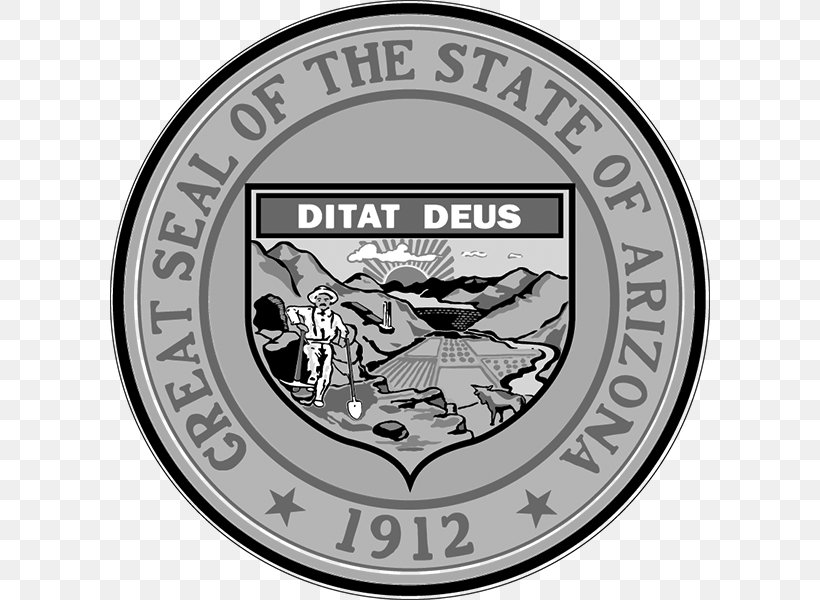 Secretary Of State Of Arizona Seal Of Arizona Great Seal Of The United States, PNG, 600x600px, Arizona, Brand, Coloring Book, Emblem, Flag Of Arizona Download Free