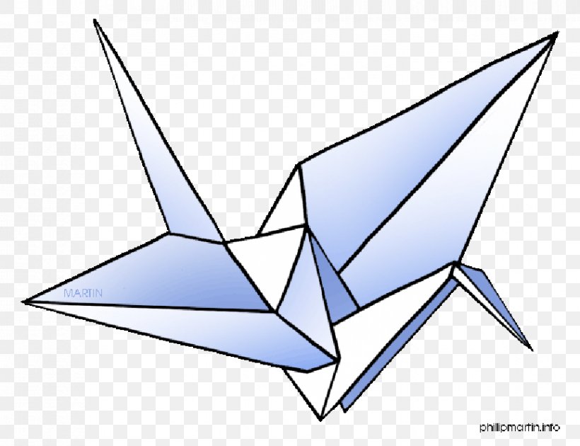 Thousand Origami Cranes Clip Art Orizuru Openclipart, PNG, 865x665px, Origami, Area, Art, Art Paper, Crane Download Free