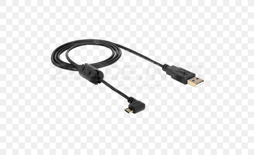 Coaxial Cable Serial Cable Electrical Connector Micro-USB, PNG, 500x500px, Coaxial Cable, Ac Adapter, Adapter, Bnc Connector, Cable Download Free