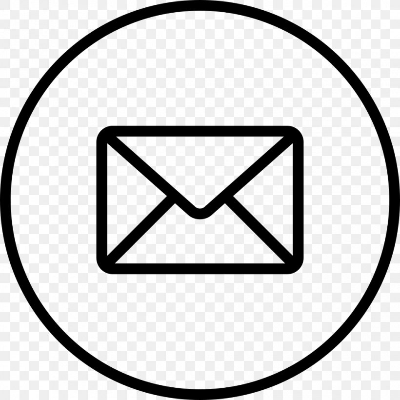 Email Message, PNG, 980x980px, Email, Area, Black, Black And White, Line Art Download Free