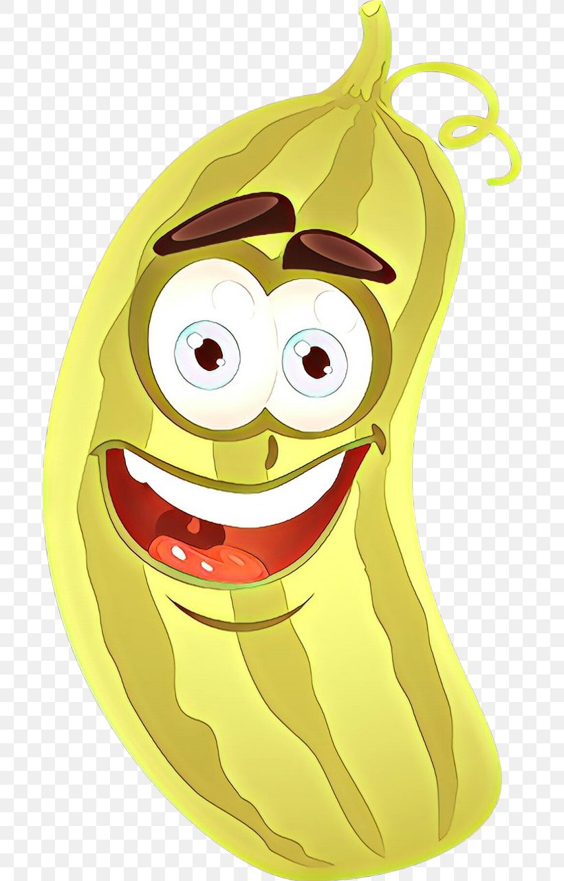 Cartoon Yellow Clip Art Banana Fast Food, PNG, 696x1280px, Cartoon, Banana, Fast Food, Plant, Potato Download Free