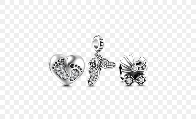 Earring Body Jewellery Charm Bracelet Silver, PNG, 500x500px, Earring, Body Jewellery, Body Jewelry, Charm Bracelet, Earrings Download Free