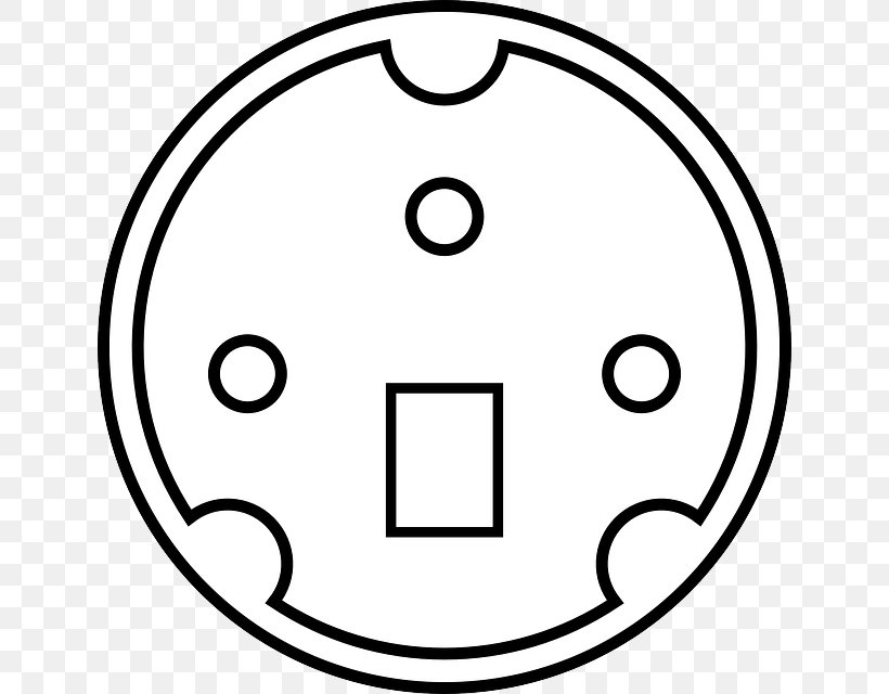 Mini-DIN Connector Pinout Electrical Connector Diagram, PNG, 640x640px, Minidin Connector, Ac Power Plugs And Sockets, Apple, Area, Black And White Download Free