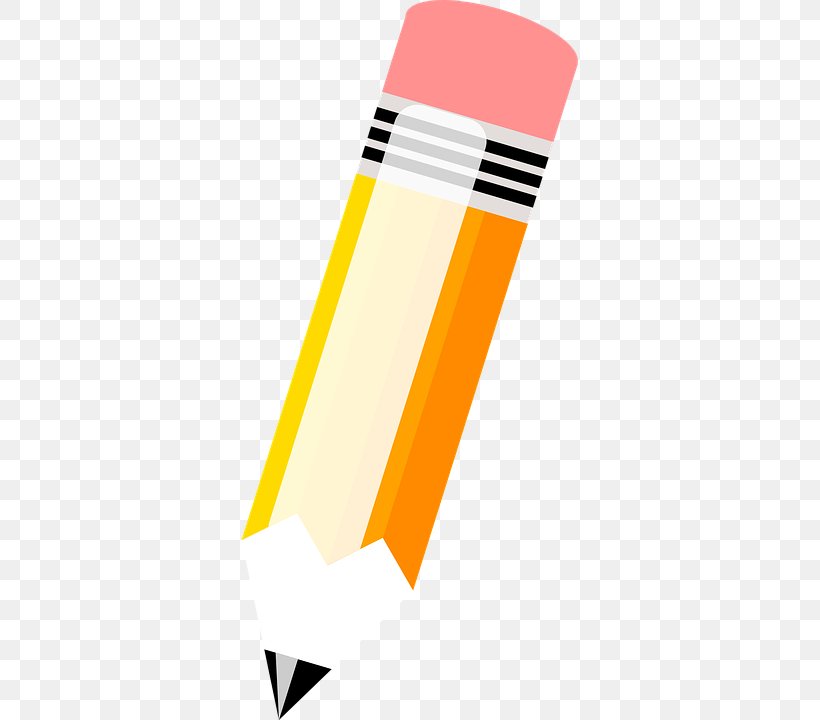 Pencil Vector Graphics Clip Art Drawing, PNG, 360x720px, Pencil, Drawing, Fountain Pen, Orange, Pencil Sharpeners Download Free