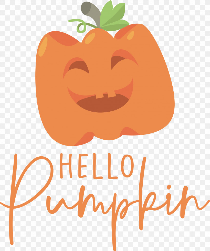 HELLO PUMPKIN Autumn Harvest, PNG, 2518x3000px, Autumn, Cartoon, Fruit, Harvest, Logo Download Free