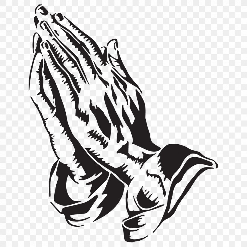 Praying Hands Prayer Religion Drawing Clip Art, PNG, 1200x1200px, Praying Hands, Arm, Art, Big Cats, Black Download Free