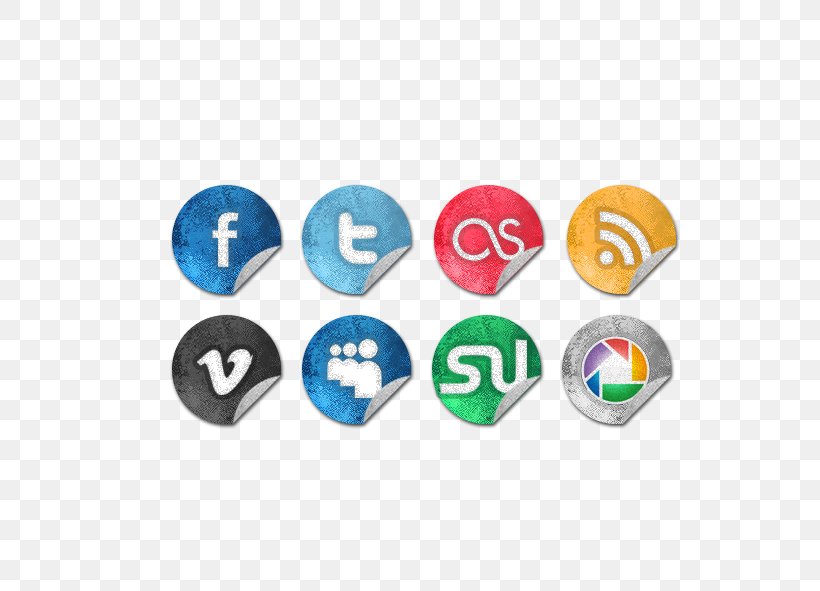 Social Media Computer Network Social Network Icon, PNG, 591x591px, Social Media, Brand, Button, Grunge, Icon Download Free