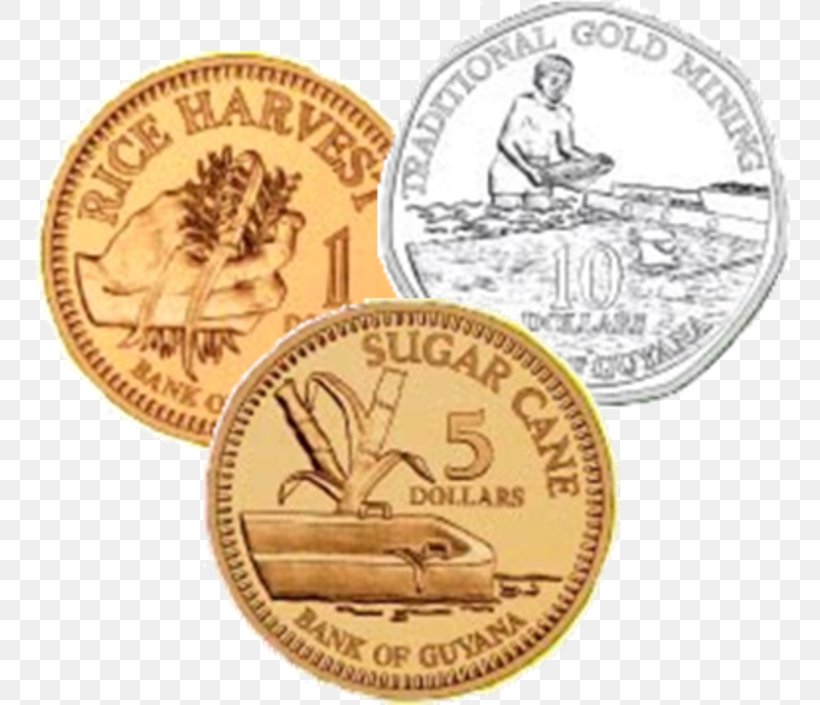 Coin Guyana Guyanese Dollar Currency Exchange Rate, PNG, 760x705px, Coin, Banknote, Canadian Dollar, Cash, Cent Download Free