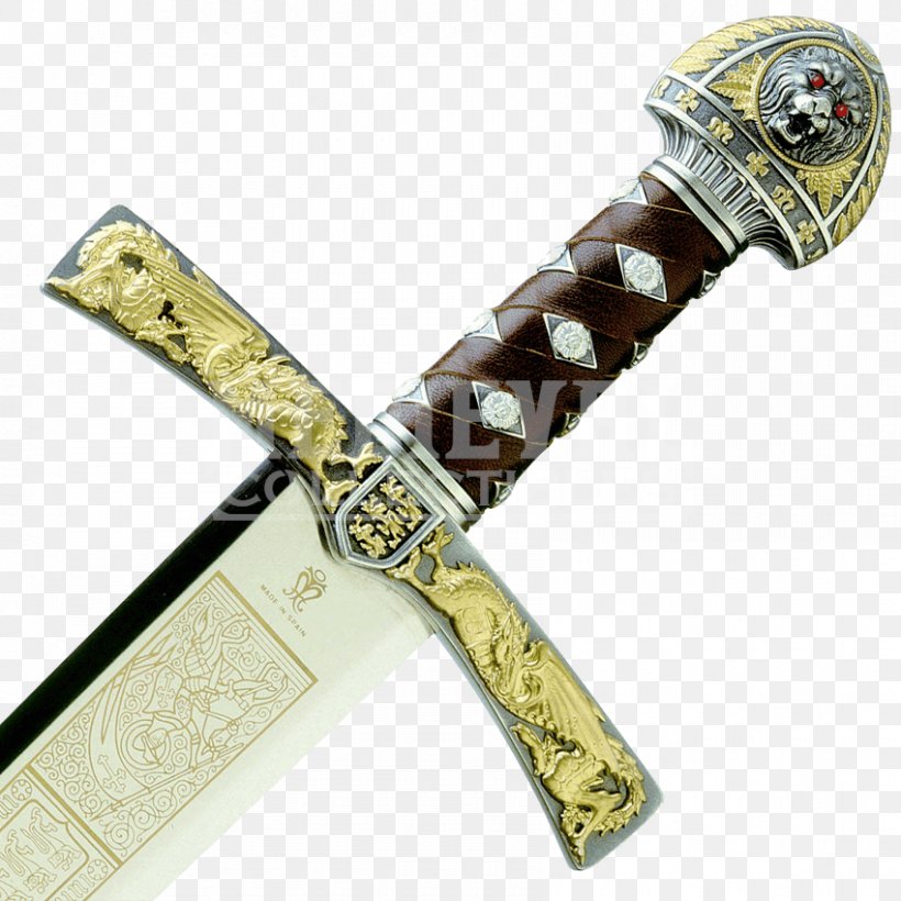 Middle Ages King Arthur Knightly Sword Excalibur, PNG, 850x850px, Middle Ages, Classification Of Swords, Cold Weapon, Dagger, Espadas Y Sables De Toledo Download Free